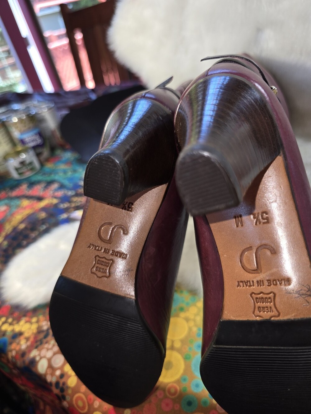 Harvard Square Burgundy Leather Equestrian Riding Boots - Women's - Picture 10 of 16